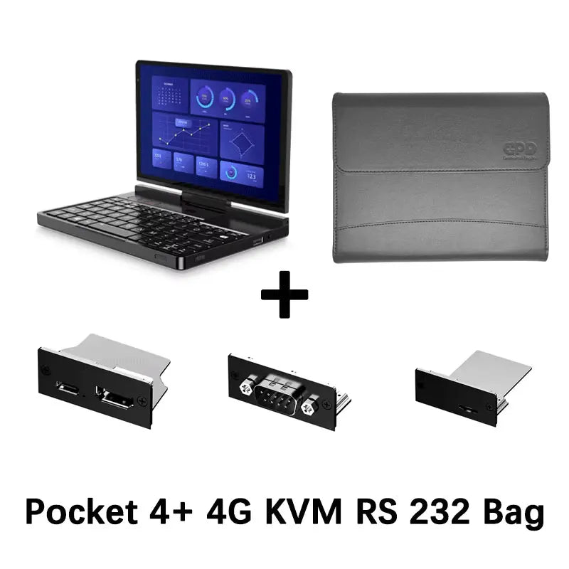 ¡Nueva versión 2025! GPD Pocket 4 de 8,8 pulgadas con AMD AI 9 HX 370, 64 GB de RAM, 2 TB NVMe, resolución 2.5K y tasa de refresco de 144 Hz, Mini Portátil para Gaming