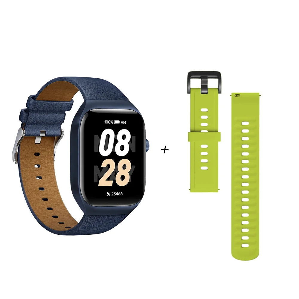 Mibro T2 Smartwatch, posicionamiento GPS, pantalla AMOLED HD de 1.75 pulgadas, AOD, resistencia al agua de 2 ATM, llamadas Bluetooth, relojes inteligentes deportivos para hombres y mujeres