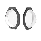 ABSQ-For Insta360 X3 Lens Guards Lens Protector Upgraded Anti-Scratch Tempered Glass Sticky Guard For Insta 360 X3 Accessory