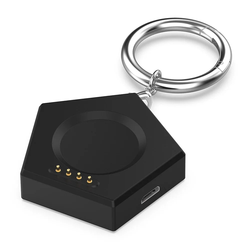 Magnetic Charger Watch Charger with Keychain Type-C/Micro Port for Oneplus Watch2 OPPO Watch X/4pro/3 Pro/3/2/SE
