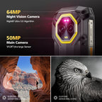 Ulefone Armor Mini 20 4G 4.7" Rugged Phone 64MP Night Camera Android 14 Smartphone 6200mAh Mobile phone NFC 16GB+256GB 33W G99