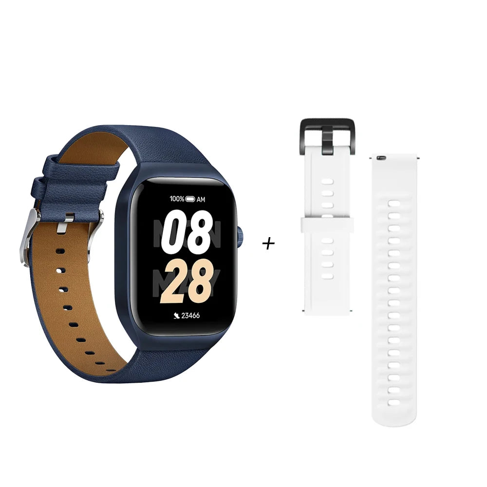 Mibro T2 Smartwatch, posicionamiento GPS, pantalla AMOLED HD de 1.75 pulgadas, AOD, resistencia al agua de 2 ATM, llamadas Bluetooth, relojes inteligentes deportivos para hombres y mujeres