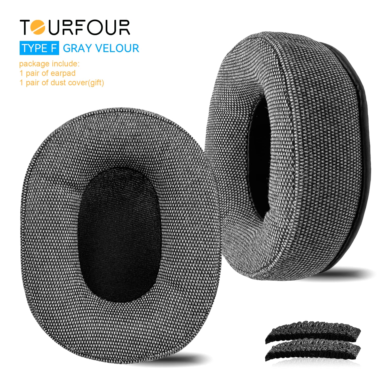 TOURFOUR Replacement Earpads for Steelseries Arctis Nova Pro Wire, Nova 7, Nova 3, Nova 1 Headphones Ear Cushion Headband