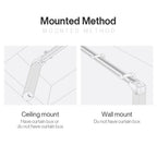 Aqara Super Silent Electric Curtains Track for Zigbee/ A1/B1/C2/C3 Tuya Wifi Curtain Motor Smart Home Curtain Rail Remote