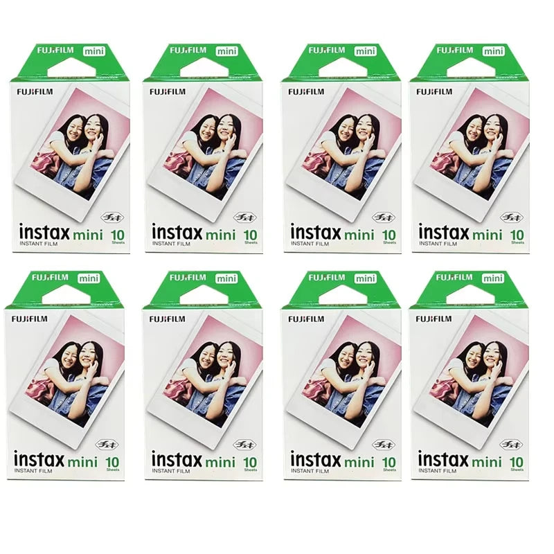 10-100 sheets Fuji Fujifilm instax mini 12 11 9 8 25 40 link white Edge films for instax Instant Camera mini 8 9 7s Photo paper