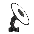 Universal 44cm Round Studio Flash Softbox Speedlite Diffuser Reflector Folding Camera Speedlight Soft Box With Storage Bag