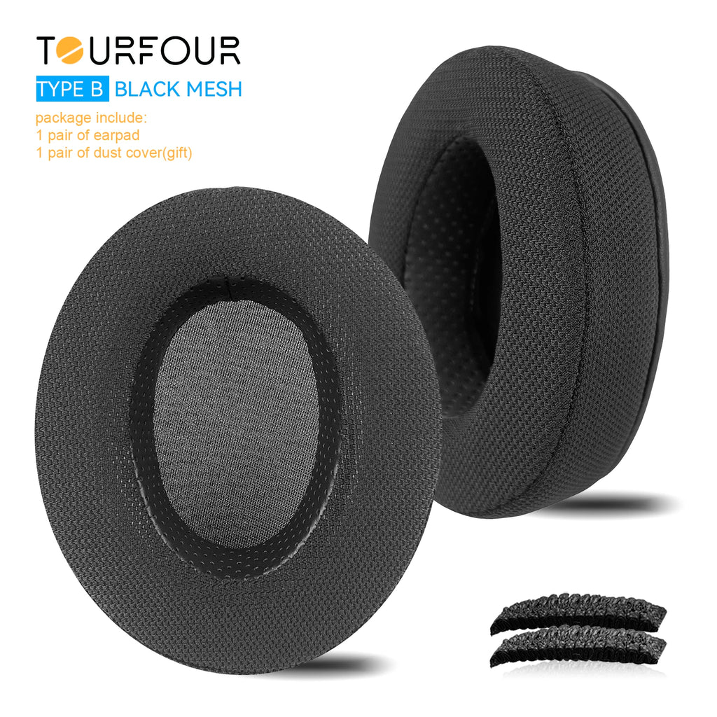 TOURFOUR Replacement Earpads for Audio Technica ATH-M50x,M50xBT,M40x,M30x,M20x,MSR7 Headphones Ear Cushion Sleeve Earmuffs