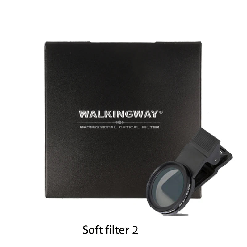 ND1000 Mobile Phone Polarizing Filter Close up Filter CPL and Soft Black Mist Filters For Phones 37mm/52mm With Clip