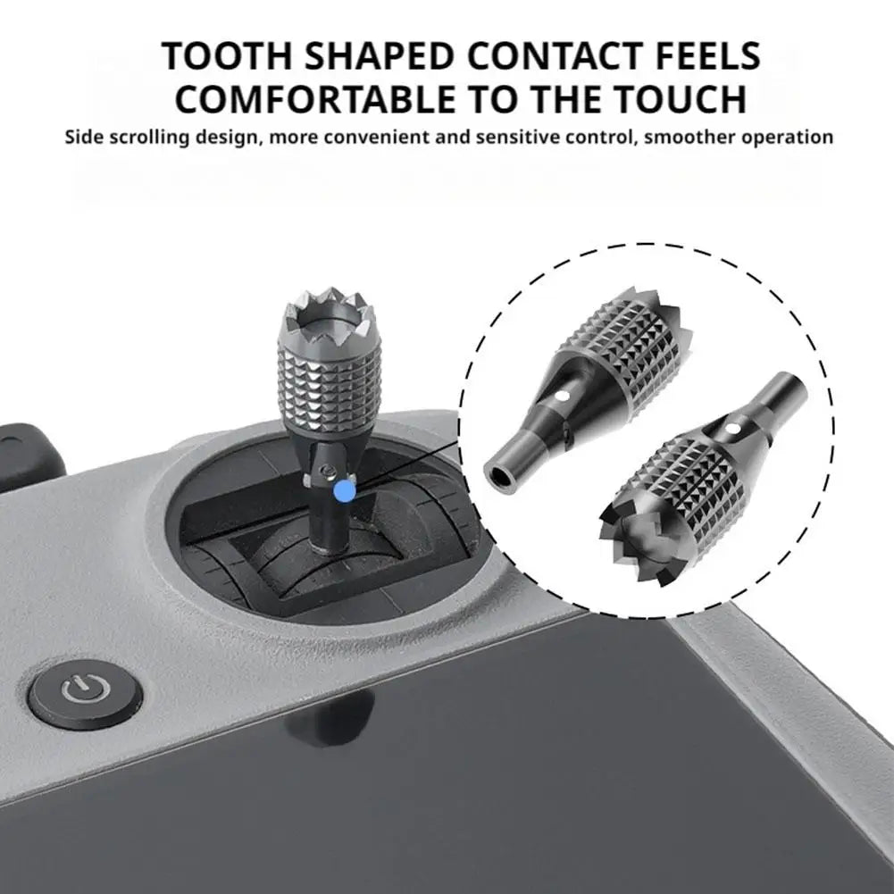 Aluminum Alloy Remote Controller Sticks for DJI RC/RC2 Joystick Rocker Replacement Accessories For DJI RC N1/N2/N3/N1C FPV 123