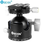 LH50/LH55 Low Profile Tripod Ball Head All Full Metal CNC Panoramic Camera Tripod Head,with 1/4" Arca Swiss Quick Release Plate