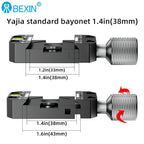 BEXIN Aluminium 50mm/70mm/90mm/110mm Quick Release Clamp Tripod Ball Head Mount Clamp for Arca-Swiss Standard Camera Monopod