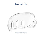 Estuche Transparente Para Accesorios De Meta Quest 3, Cubierta Protectora Para Auriculares VR, Protector De Lente De Cámara, Cristal Templado Para Quest3
