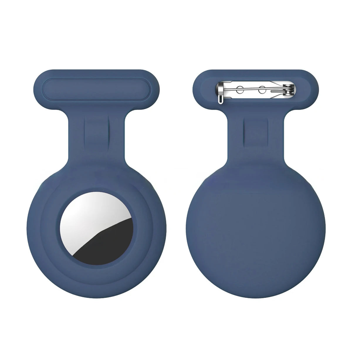 Silicone Air tag Holder Hidden Airtag Holder for Kids GPS Tracker with Brooch Pin, Airtags Clip Child/Elderly/Backpack/Luggage