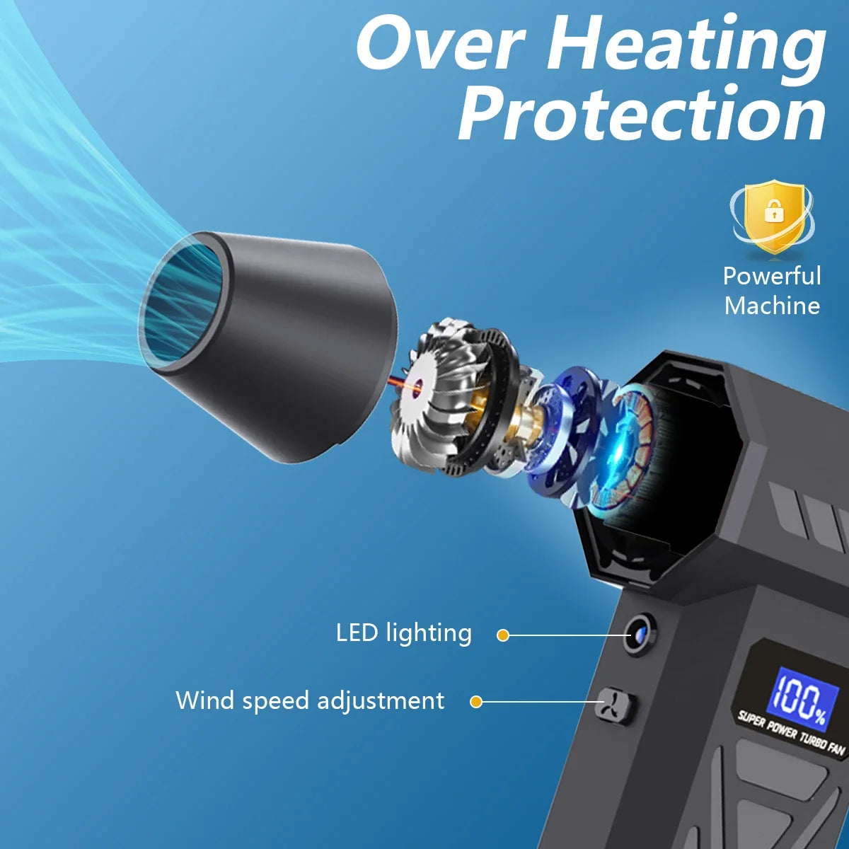 New P70 Air Blower 110000Rpm