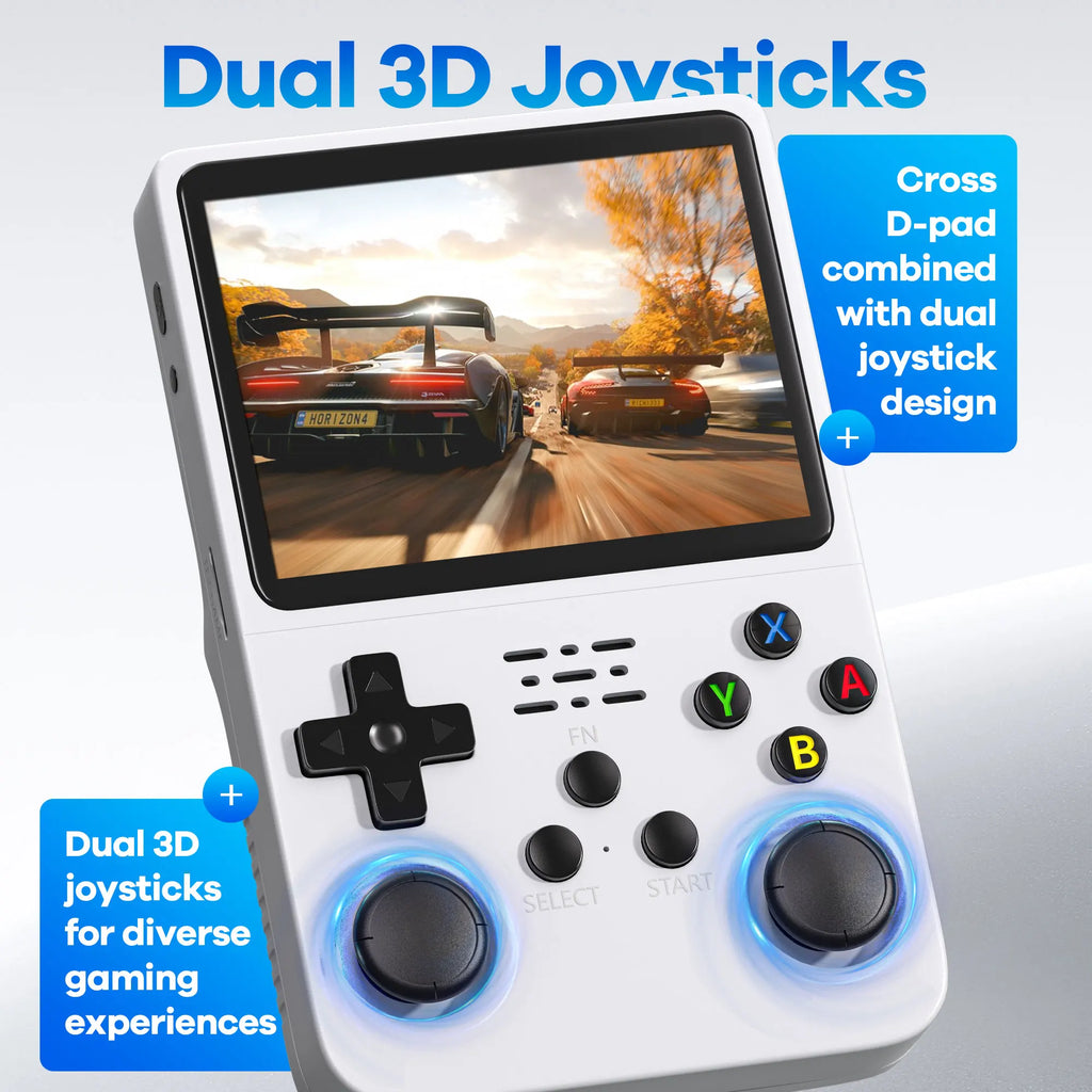 Open Source R36 64G Handheld game console 64G best Games  Linux System 3.5