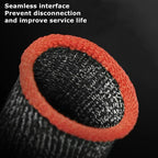 1/2/3 Pair MEMO Silver Fiber Gaming Finger Sleeve for PUBG Game Finger Cover Sensitive Touch Screen Sweatproof Fingertips Gloves
