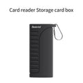 Desiontal DK-10 2-in-1 SD Card Card Reader Storage Case High-Speed USB 3.1 Type-C socket, SD/TF/SIM Card Carrying Case