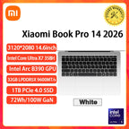 2026 Xiaomi RedmiBook Pro 14 Laptop Mi Notebook U5-325/U-338H/U7-358H 24GB/32GB 1TB