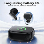 HD Screen Wireless Earphones Bluetooth Music Earbuds HTC NE68 150 Languages 30 hour Battery Life Clear Audio Comfortable Wearing
