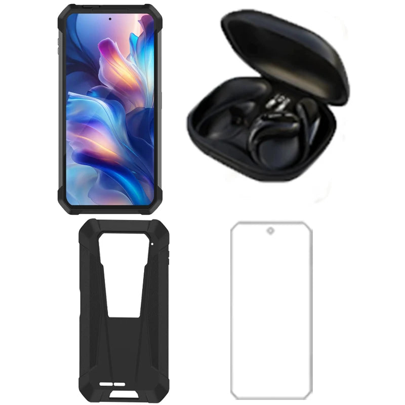 8849 Tank 4 Pro Unihertz 5G Rugged Projector Smartphone 1TB 36G Android 14 Sports Phone 11600mAh Dimensity8300 AMOLED 120HZ