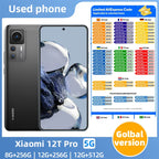 Xiaomi 12T Pro 5G SmartPhone 2712x1220px Battery capacity 5000mAh 20MP Camera original Fingerprint Recognition used phone