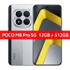 Global Version POCO M8 Pro 50MP main Camera 6.83"CrystalRes AMOLED display mobilephones Smartphone Snapdragon® 7s Gen 4