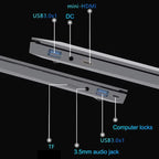 Windows 11 Pro 15.6" Ultra Slim Laptop intel Core i9-9900U 16GB RAM 1/2TB SSD Fingerprint Unlock Office game Backlight Laptop