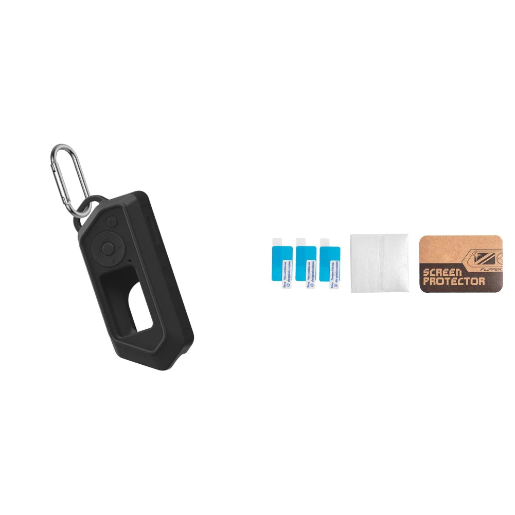 Silicone Protective Cover for Flipper Zero Protective Case with Hanging Buckle Anti Scratch Screen For Flipper Zero Cover