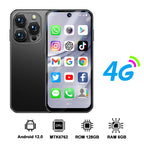 SERVO 19PRO Android Mini Smartphone 4G LTE Dual SIM Standby 6GB RAM 128GB ROM Play Store WiFi OTG 3.88" Screen Small Smart Phone