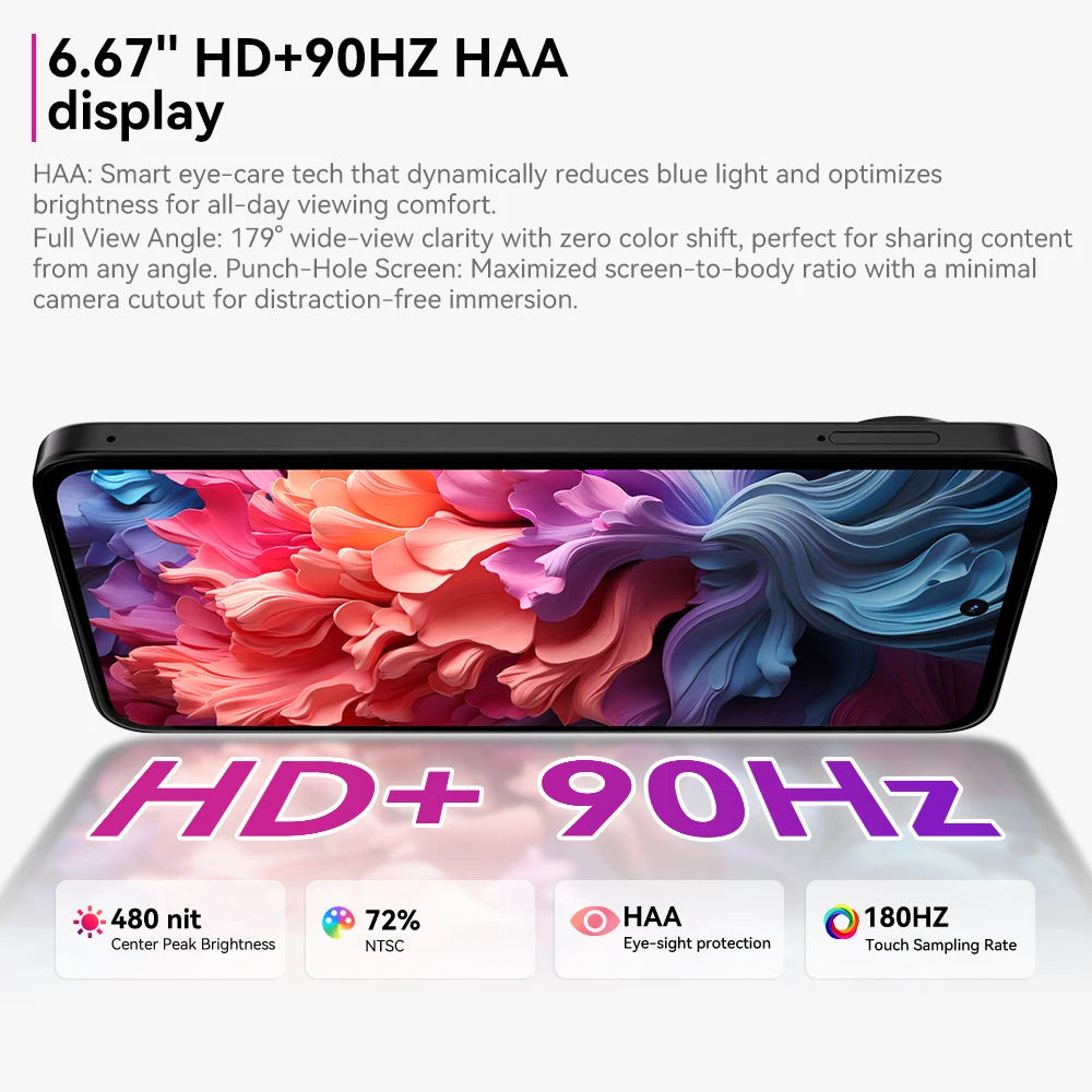 IIIF150 ACTION 15 Global Version Smartphone Helio G81 Massive 5100mAh Battery 48MP Camera 6.67" Display Dual Screen Design