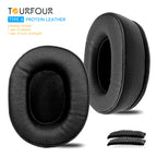 Almohadillas de repuesto TOURFOUR para auriculares Steelseries Arctis Nova Pro Wire, Nova 7, Nova 3, Nova 1 y diadema con cojín para las orejas