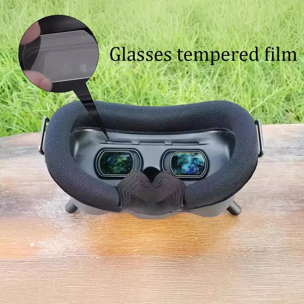 Para DJI GOGGLES N3 Película templada Película protectora HD con herramienta de instalación Película protectora antirrayas y a prueba de polvo para DJI