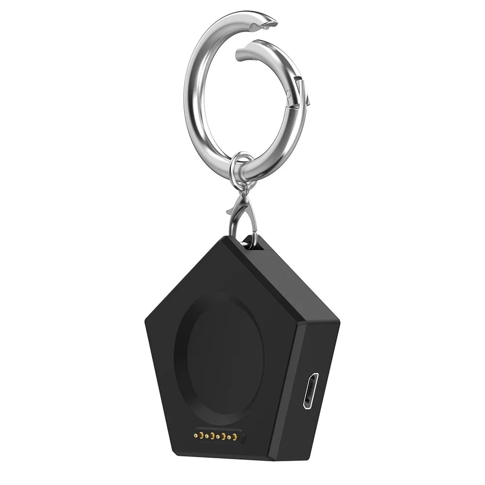 Magnetic Charger Watch Charger with Keychain Type-C/Micro Port for Oneplus Watch2 OPPO Watch X/4pro/3 Pro/3/2/SE