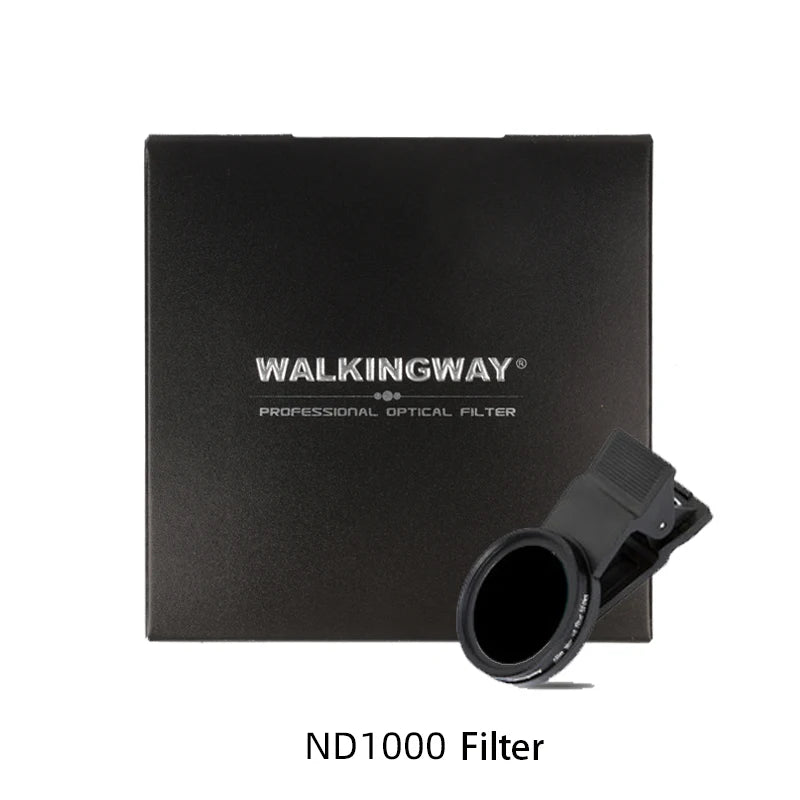 ND1000 Mobile Phone Polarizing Filter Close up Filter CPL and Soft Black Mist Filters For Phones 37mm/52mm With Clip