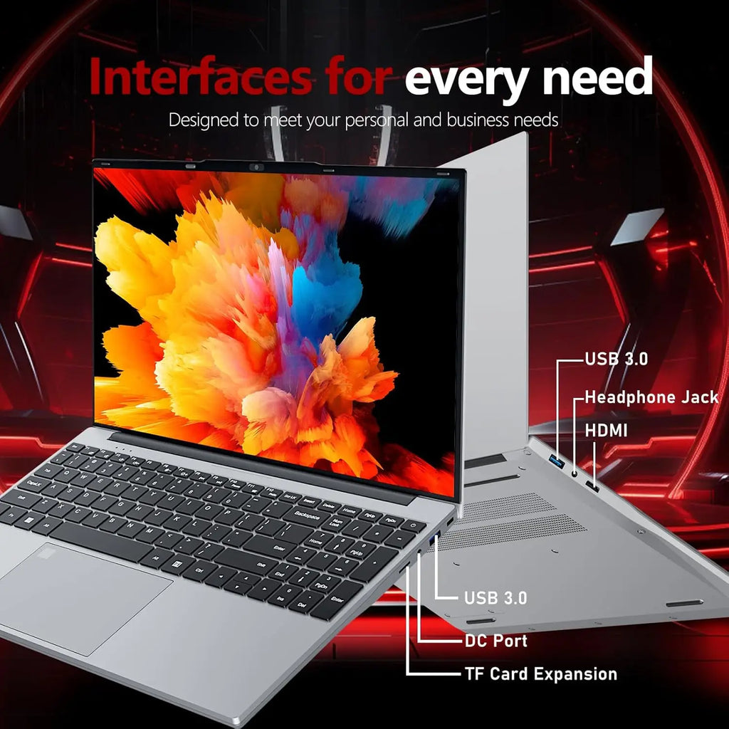 15.6“ Gaming Laptop Computer Intel i9 10980HK i3 6100 Laptop PC Gamer 16GB RAM 1TB SSD Fingerprint Unlock Notebook PC Backlight