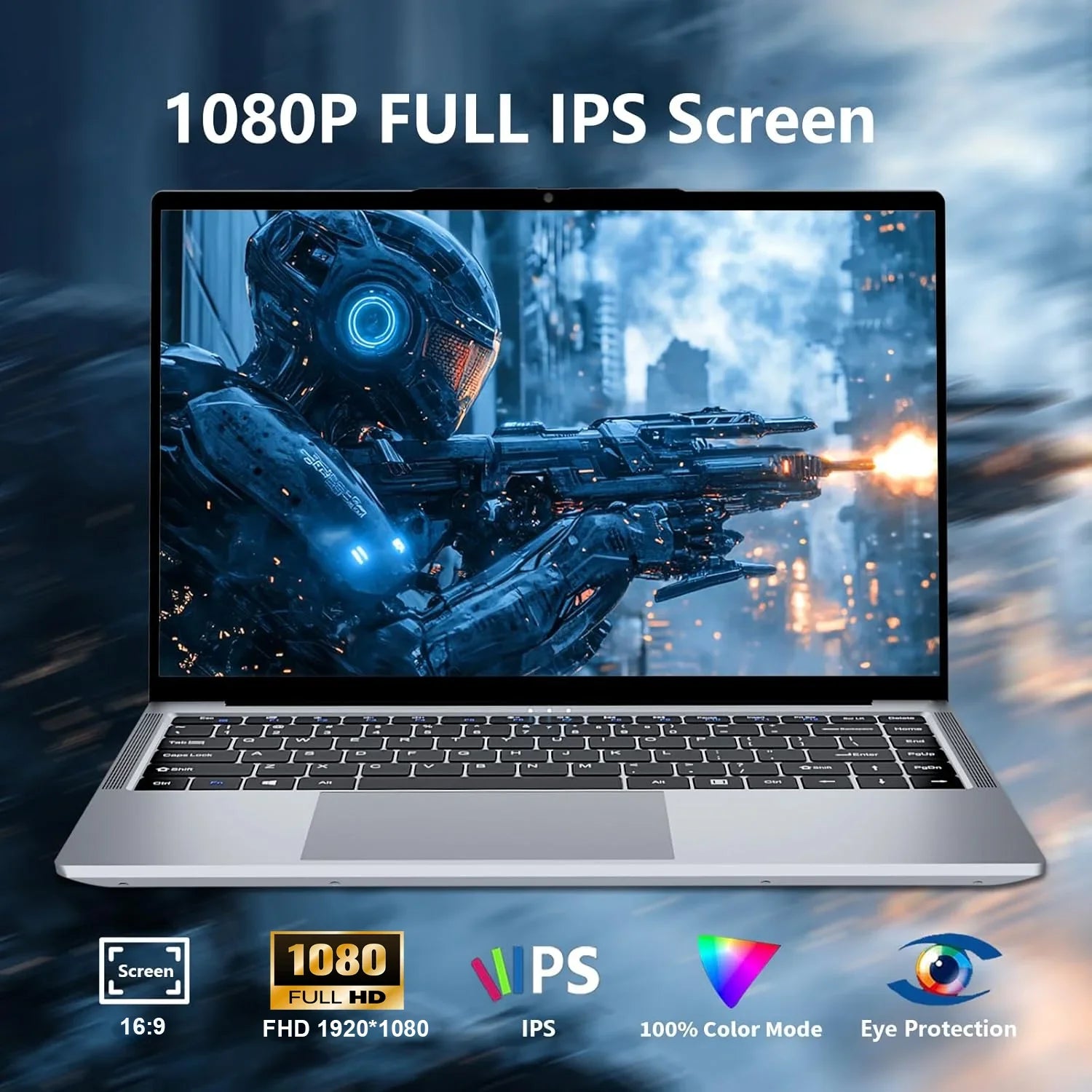 NUEVO Portátil de 14,1 pulgadas 12GB 2TB Intel Core i7 9850H Windows 11 Ordenador de Juegos PC Gamer portátil de oficina 1920*1080 HD 4K