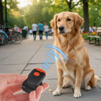 Ahuyentador portátil inteligente ultrasónico para perros, dispositivo antiladridos seguro de mano, luz LED, dispositivo para eliminar perros, entrenamiento de mascotas