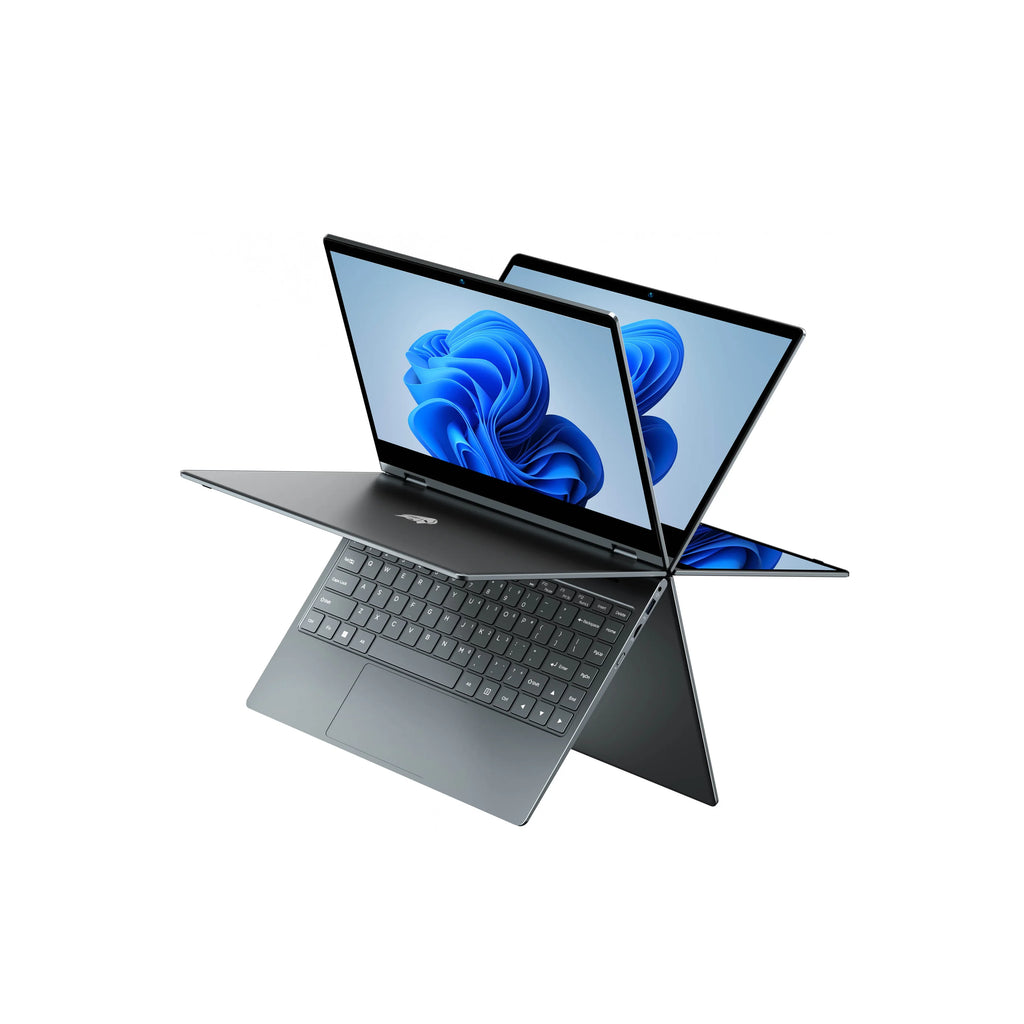 BMAX Y14 Plus Laptop 14 Inch Touch Screen 16GB RAM 512GB SSD Intel N150 1920*1080 IPS 360°Convertible Notebook Windows 11