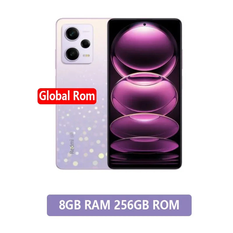 Global Rom Xiaomi Redmi Note 12 Pro 5G Smartphone 5000mAh Battery MTK Dimensity 1080 Octa Core 67W Fast Charge 50MP Camera