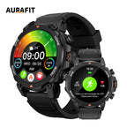 AURAFIT TREK 1: Relógio GPS com Tela AMOLED 1.43", 5ATM, 150+ Modos Esportivos, Monitor Saúde, Compatível Android/iOS