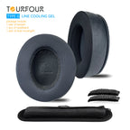 TOURFOUR Replacement Earpads for Audio Technica ATH-M50x,M50xBT,M40x,M30x,M20x,MSR7 Headphones Ear Cushion Sleeve Earmuffs