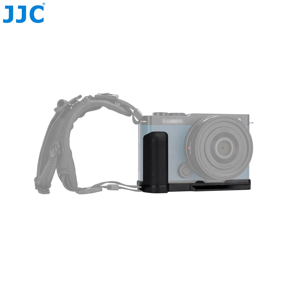 JJC L-Shape Bracket Handle for Panasonic Lumix S9 Camera with Built-in Arca Quick Release Plate S9 Camera Accessories