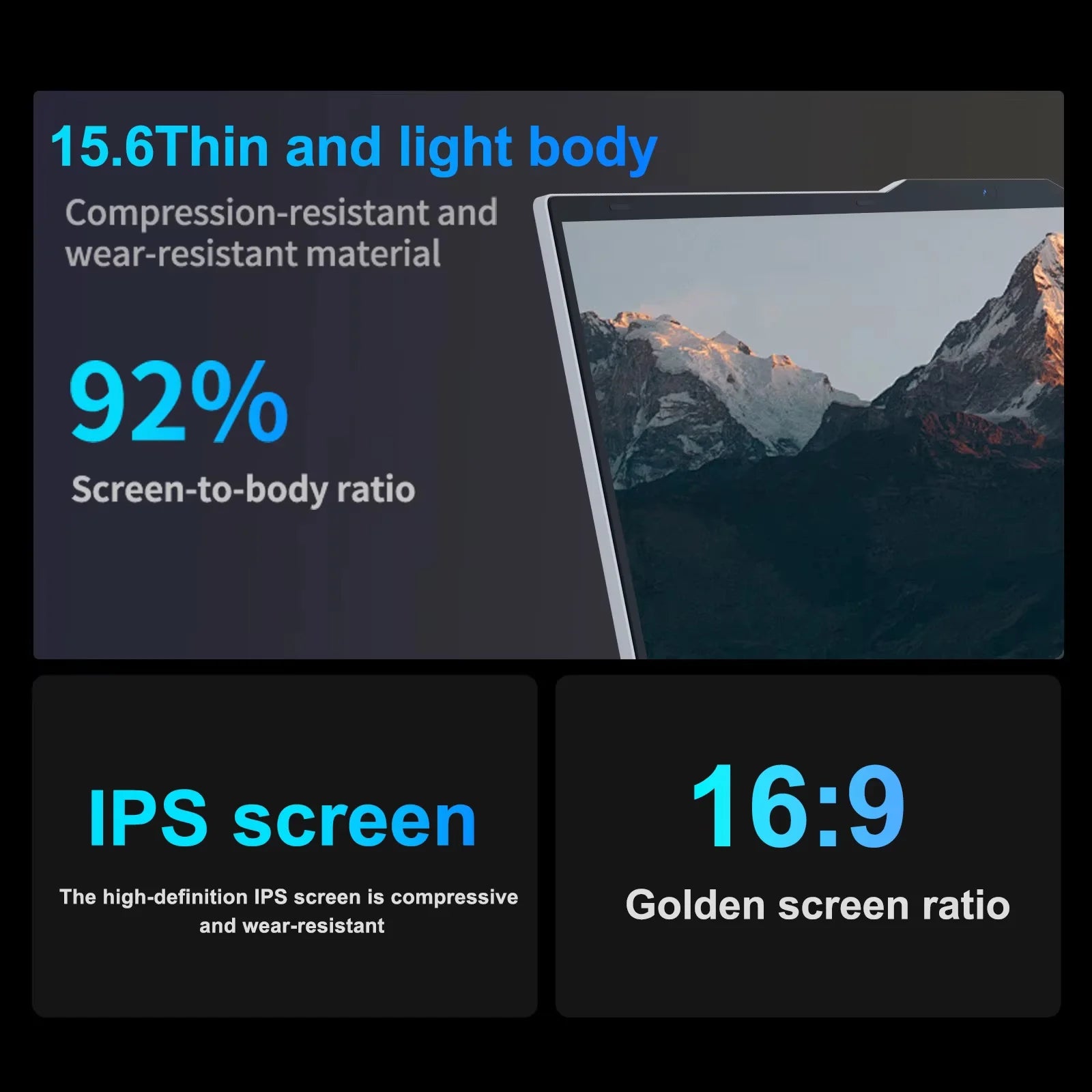 Portátil nuevo con Windows 11 Pro de 15.6", PC Intel Core i9 10980HK, 16GB RAM, 1TB SSD, Desbloqueo por Huella Dactilar, Teclado Retroiluminado