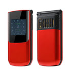 S7A 2G YEEMI Flip CellPhone 2.4inches MTK HD Screen GSM Dual SIM Card 1000mAh Mp3 Mp4 FM 8W Camera Type-C 2G Mobile Phone