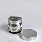 Metal Bayonet Square Lens Hood Comes with Metal Cap for Olympus M.Zuiko Digital 17mm F/1.8