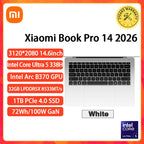 2026 Xiaomi RedmiBook Pro 14 Laptop Mi Notebook U5-325/U-338H/U7-358H 24GB/32GB 1TB