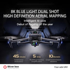 P7 MAX High-end Professional GPS Drone 8K With Screen Remote Control 20km Digital Image Transmission Brushless RC Quadcopter Toy