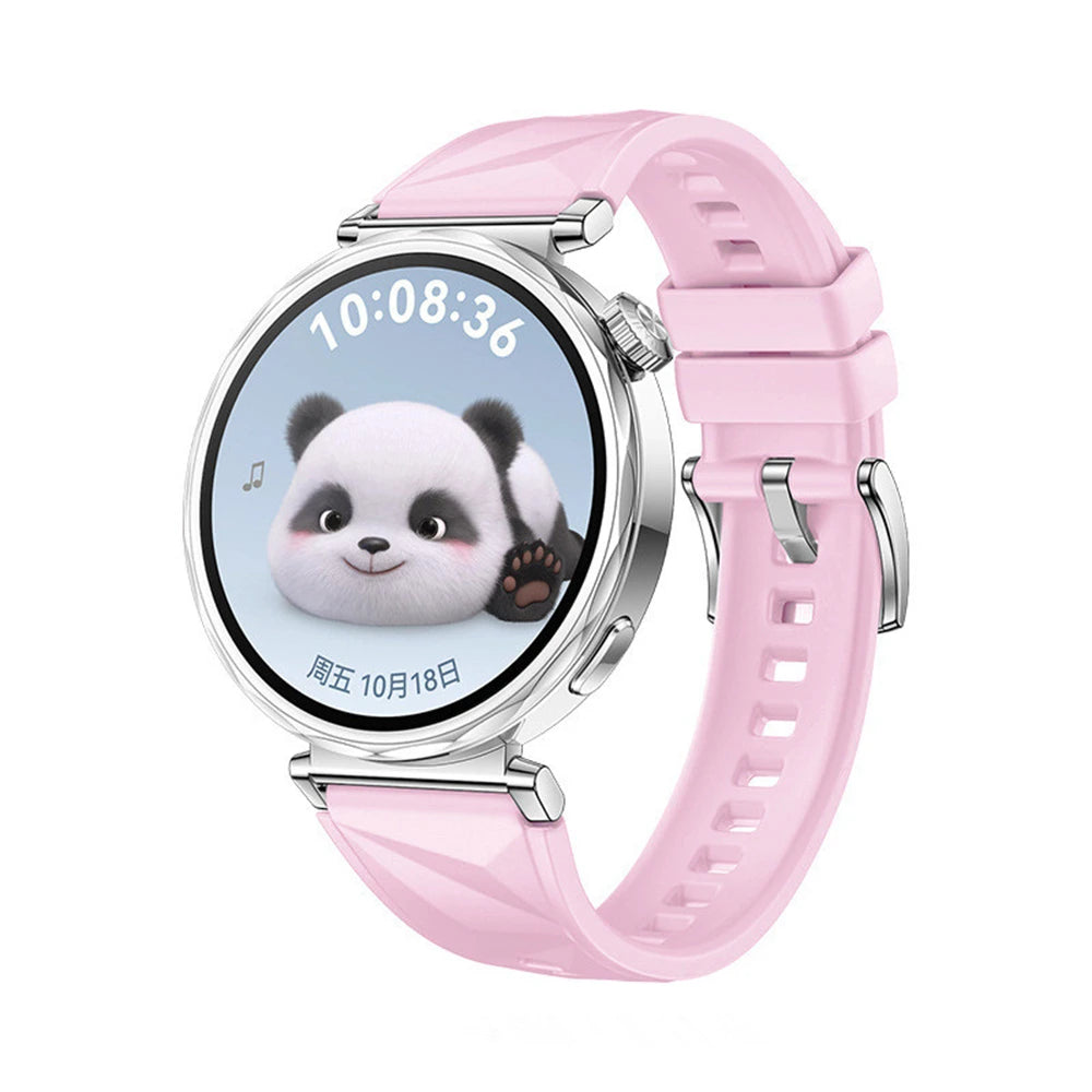 18mm Silicone Strap for Huawei Watch GT4 41MM / GT5 41MM / GT5 Pro 42MM Ice Crystal Pattern Silicone smart watch replacement wri