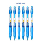 13/30PCS Gel Pens Refills Set Kawaii Stationery Writing Pen Black/Red/Blue Ink 0.5 mm Ballpoint Pen Office School Supplies Tools