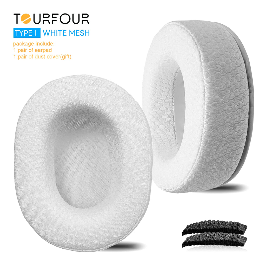TOURFOUR Replacement Earpads for Steelseries Arctis Nova Pro Wire, Nova 7, Nova 3, Nova 1 Headphones Ear Cushion Headband